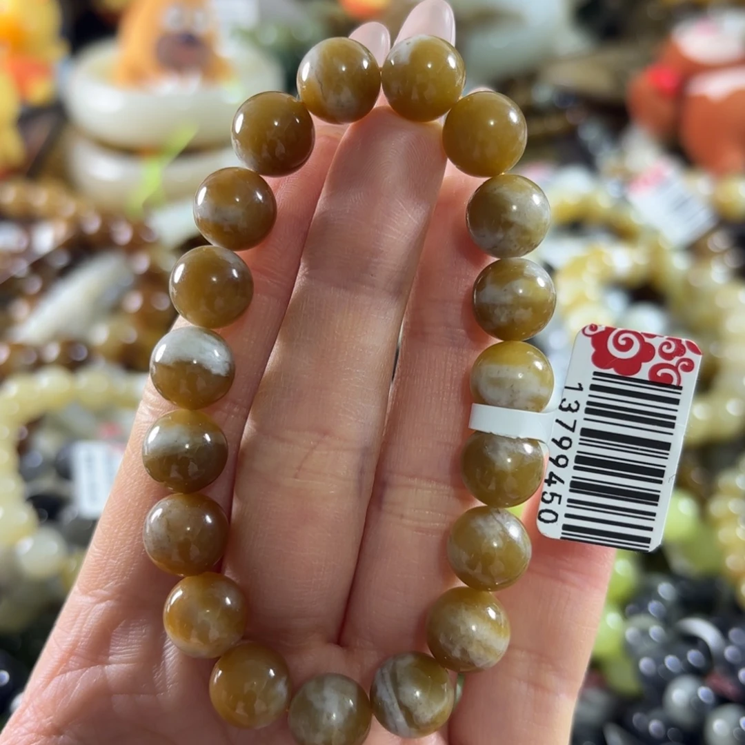 和田玉未镶嵌手串30