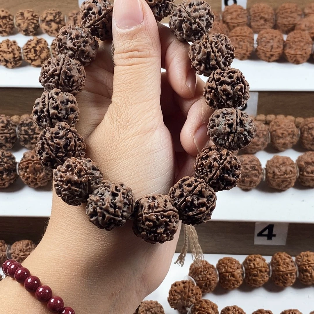 手串金刚菩提原生态红皮铁籽