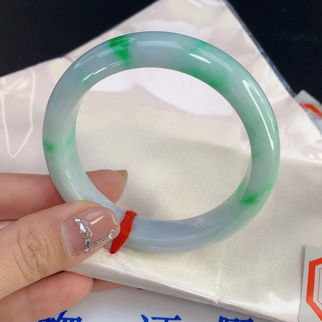 翡翠手镯未镶嵌天然A货翡翠066