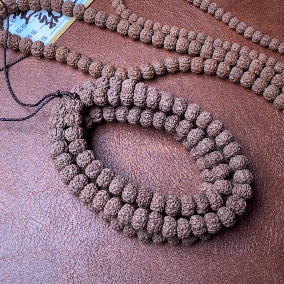 金刚菩提吊坠平细108 8