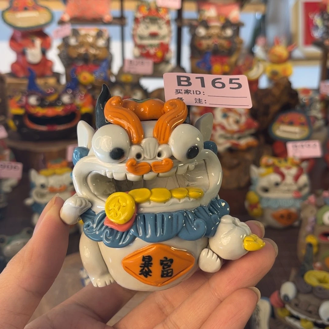 泥塑纯手工茶宠摆件