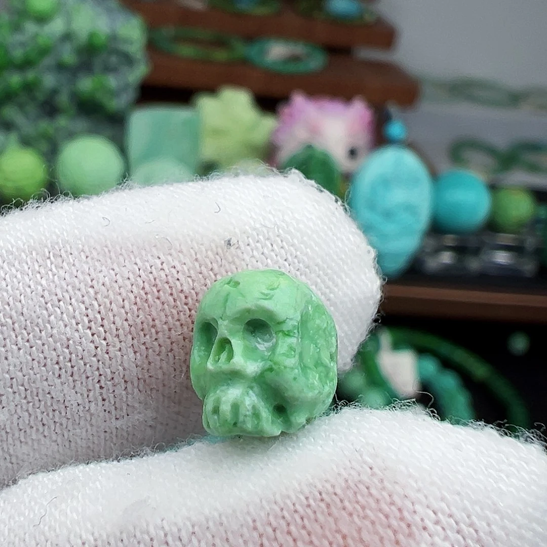 绿松石未镶嵌绿松石主播璐璐