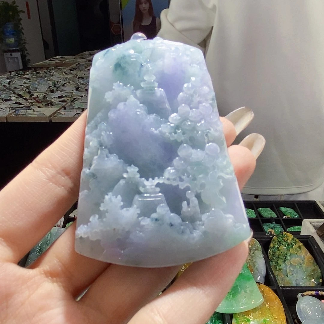 颈饰未镶嵌翡翠翡翠