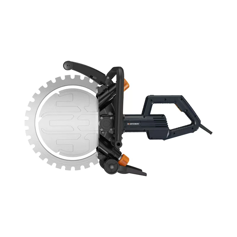 博尔特高频无刷环锯切墙机钢筋混凝土切割机手提式大功率开槽机