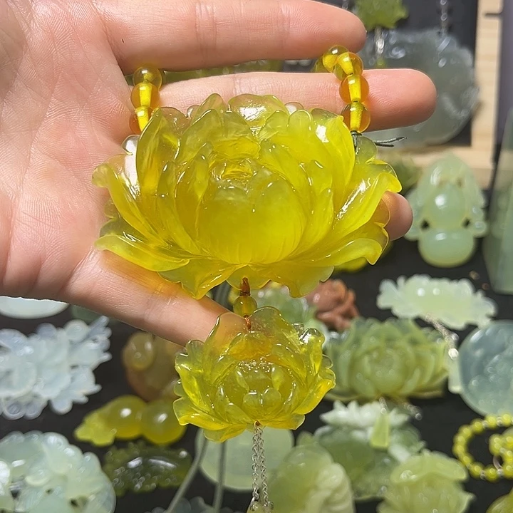未镶嵌蛇纹石玉发饰