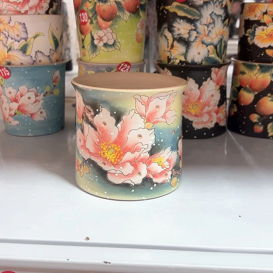 紫砂花盆手工花盆默认微瑕10/10