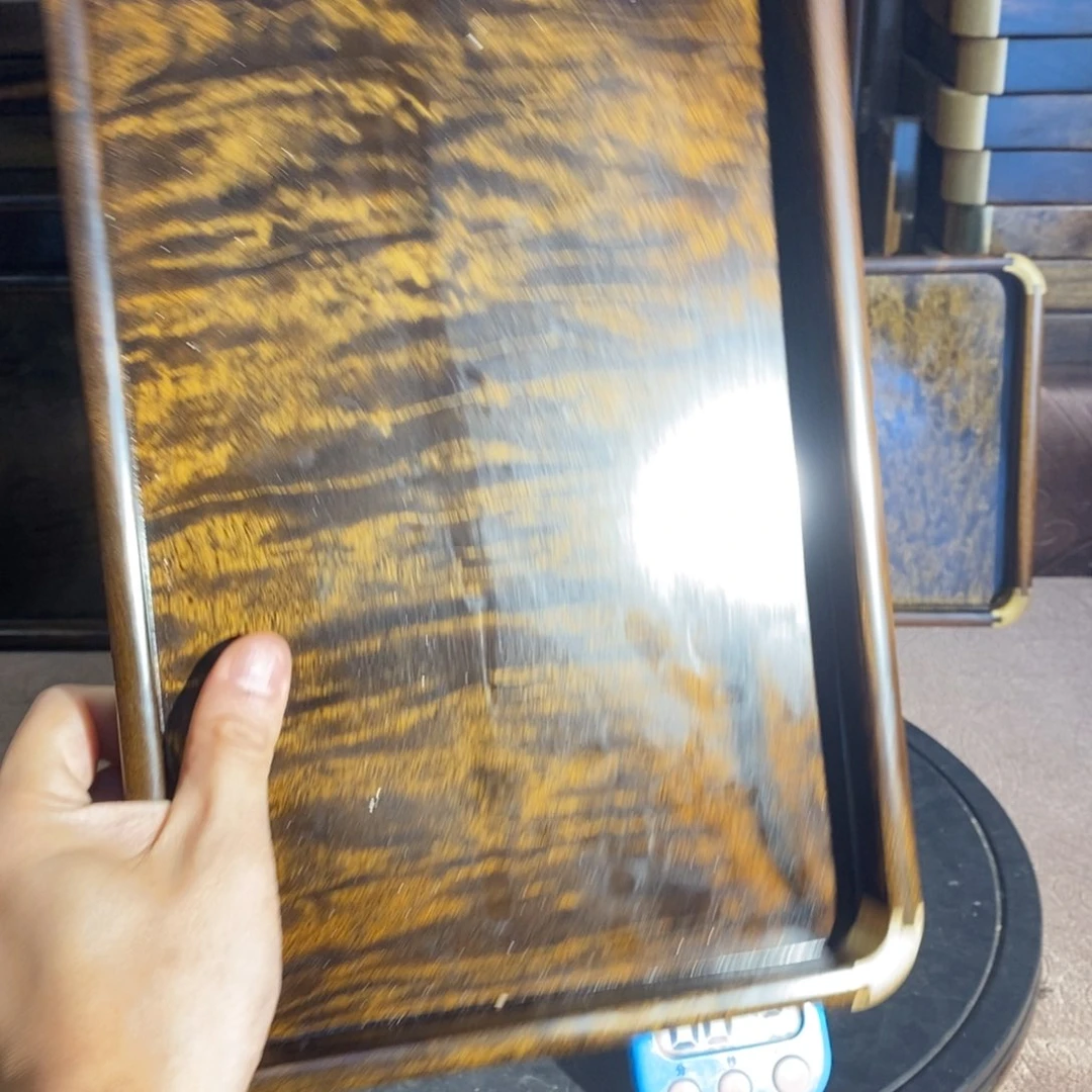 金丝楠【****！金丝楠木文盘