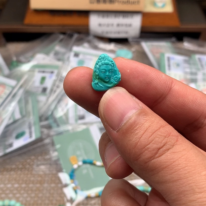 【闪购商品】未镶嵌绿松石颈饰21