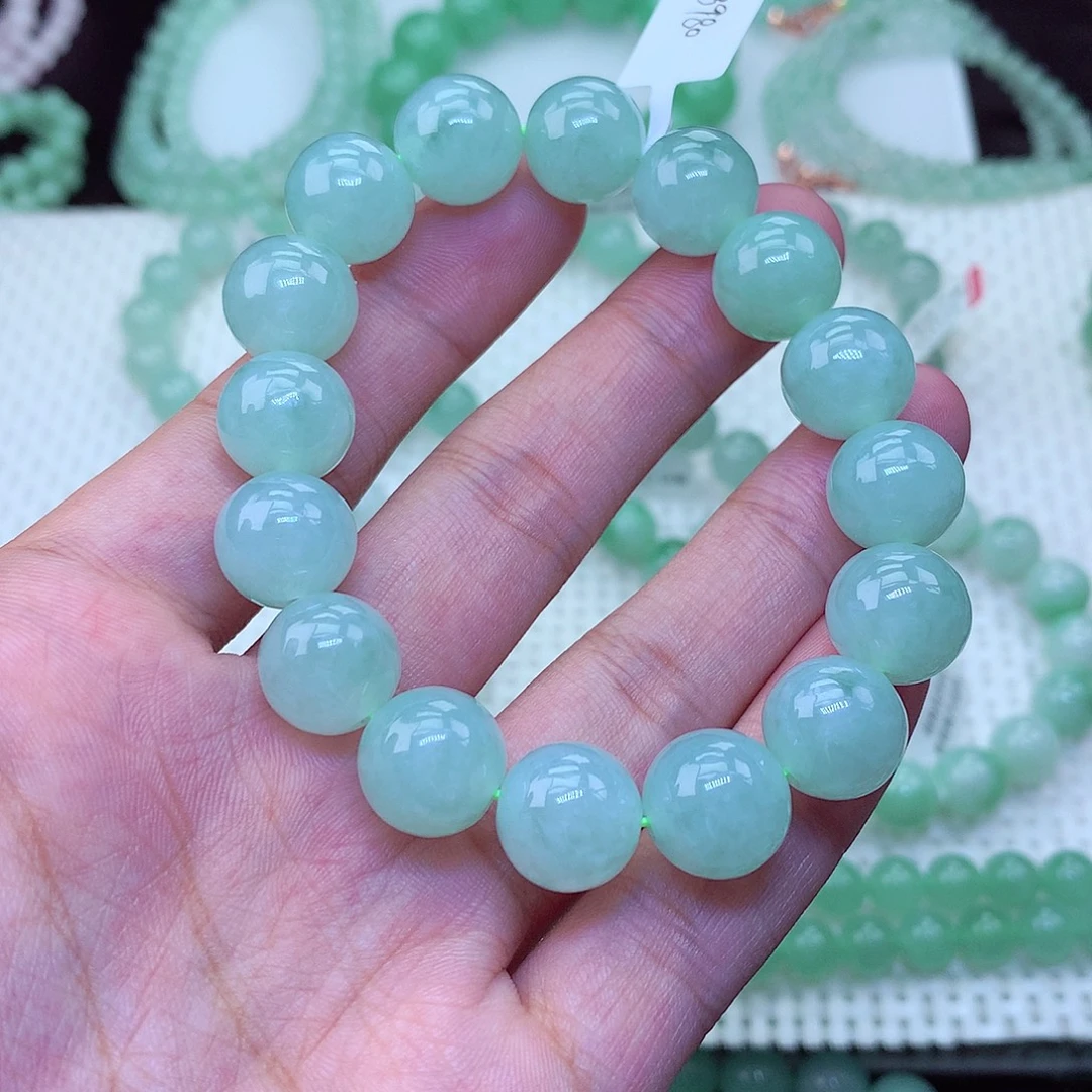 翡翠未镶嵌毛衣链