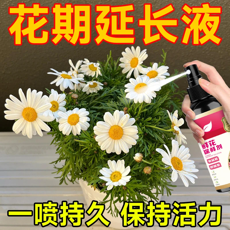 鲜花保鲜剂【延长花期】醒花液鲜花保鲜液保鲜剂水养花卉延长剂