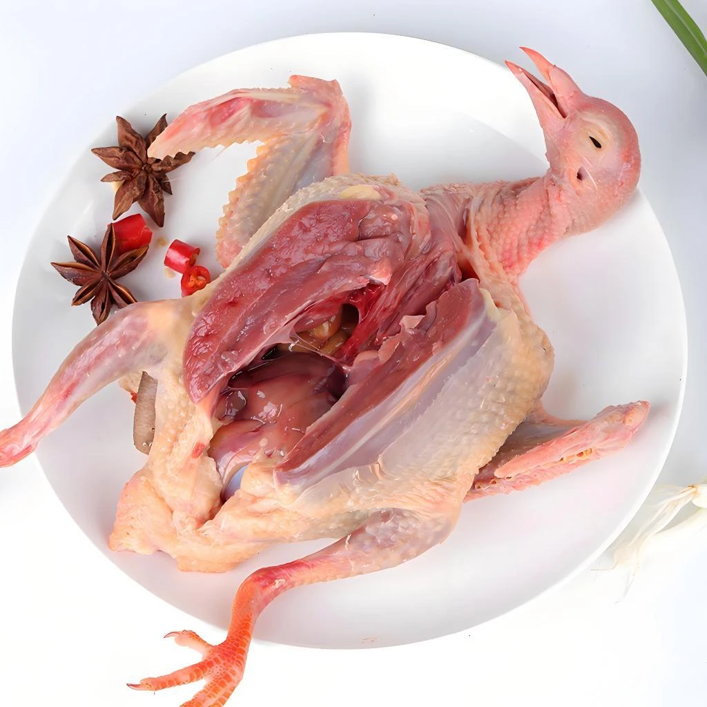 【到手5只】农家喂养新鲜散养现杀带头带脚带内脏土鸽子顺丰包邮