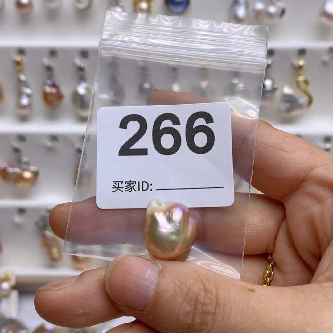 淡水珍珠颈饰银S925镶嵌小*266