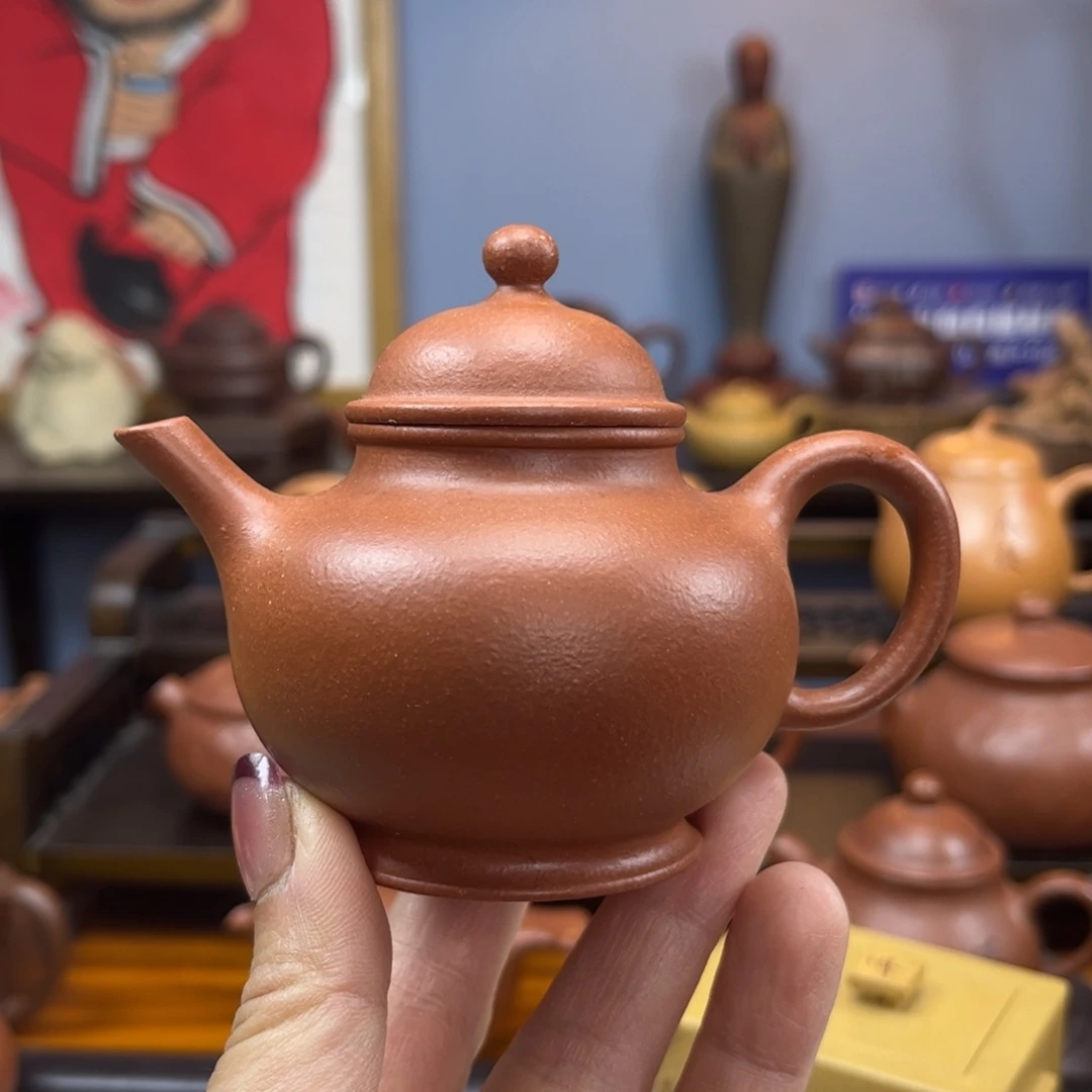 紫砂茶具半手工制作