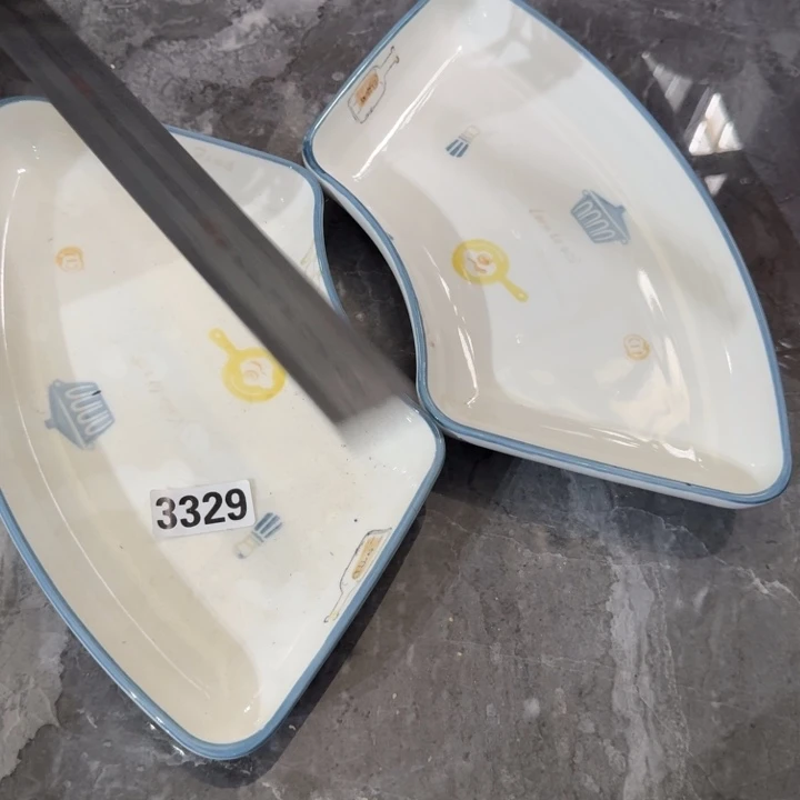 瓷片瑕疵陶瓷满15包邮3329