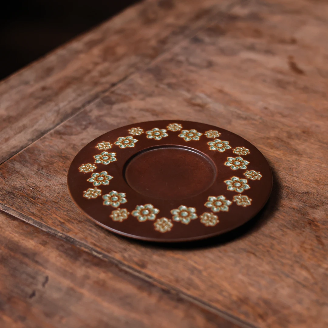 【珽专属】宝相大壶承（瓷茶BX0016）