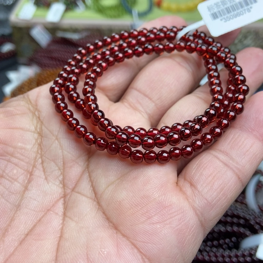 手串石榴石未镶嵌4.6