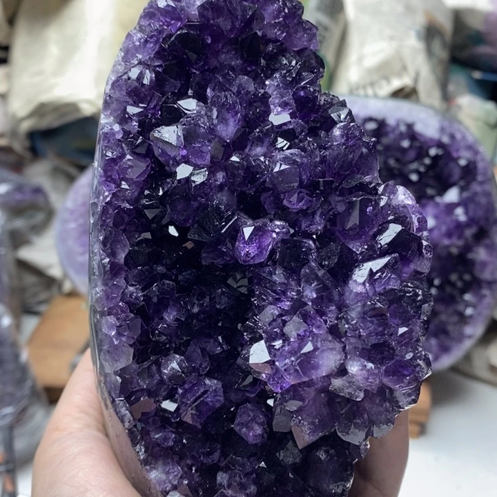 未镶嵌珠宝半成品紫晶