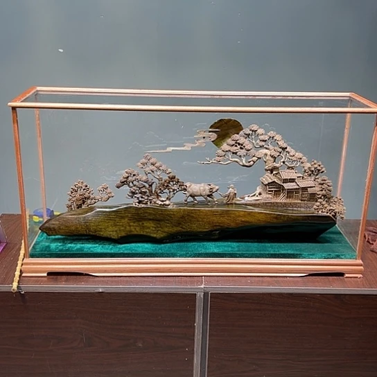 柏木木雕艺术作品欣赏