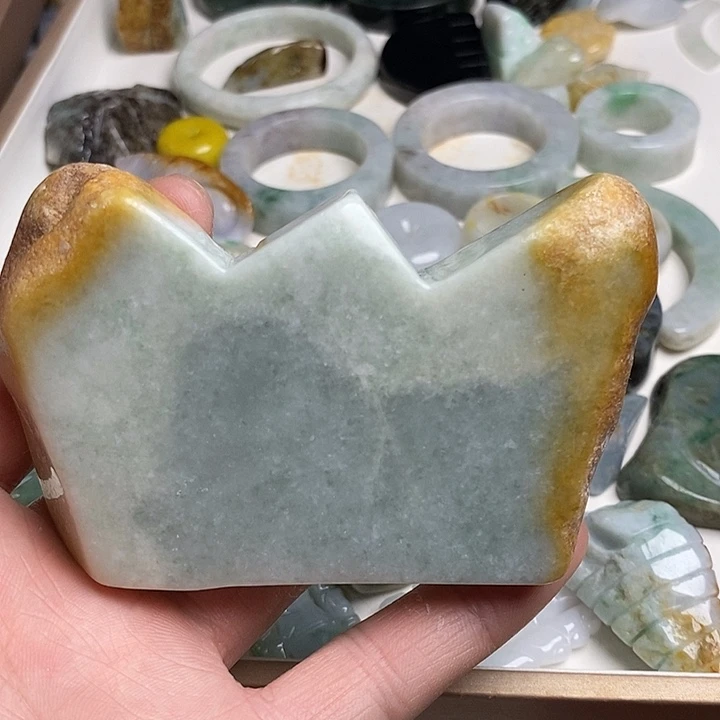 翡翠未镶嵌颈饰天然翡翠