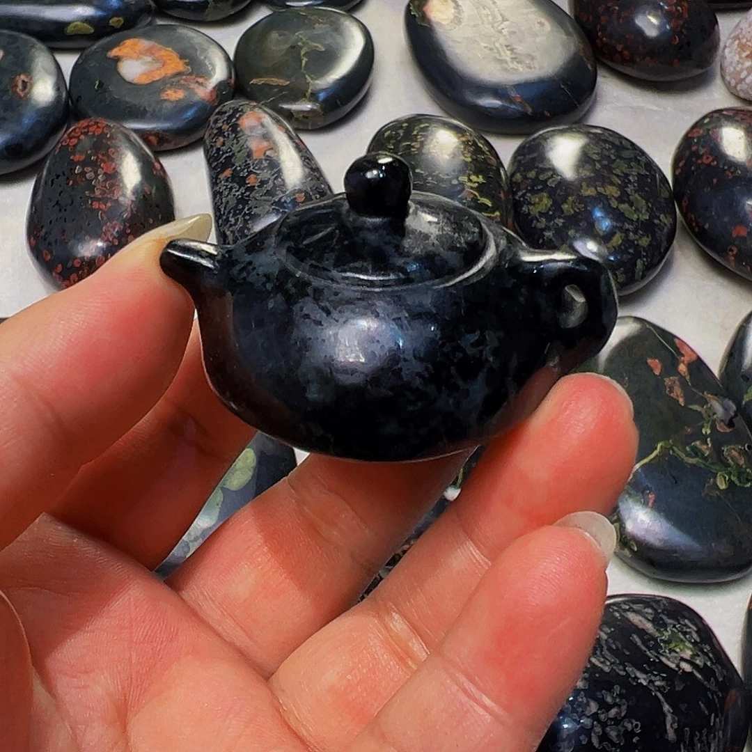 梅花玉鱼缸石茶周边微瑕不退不换