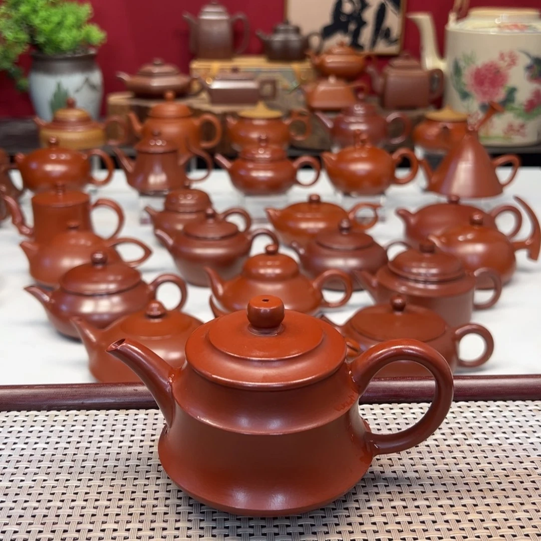 紫砂茶壶潮州商量好手拉壶