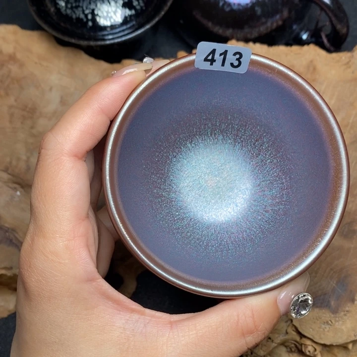 茶盏建窑建盏主人杯413