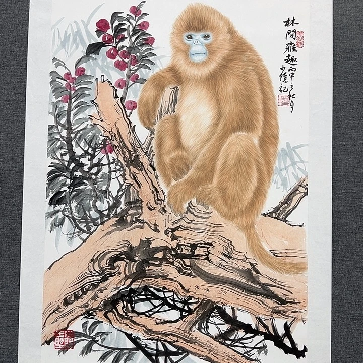 国画书画作品多次