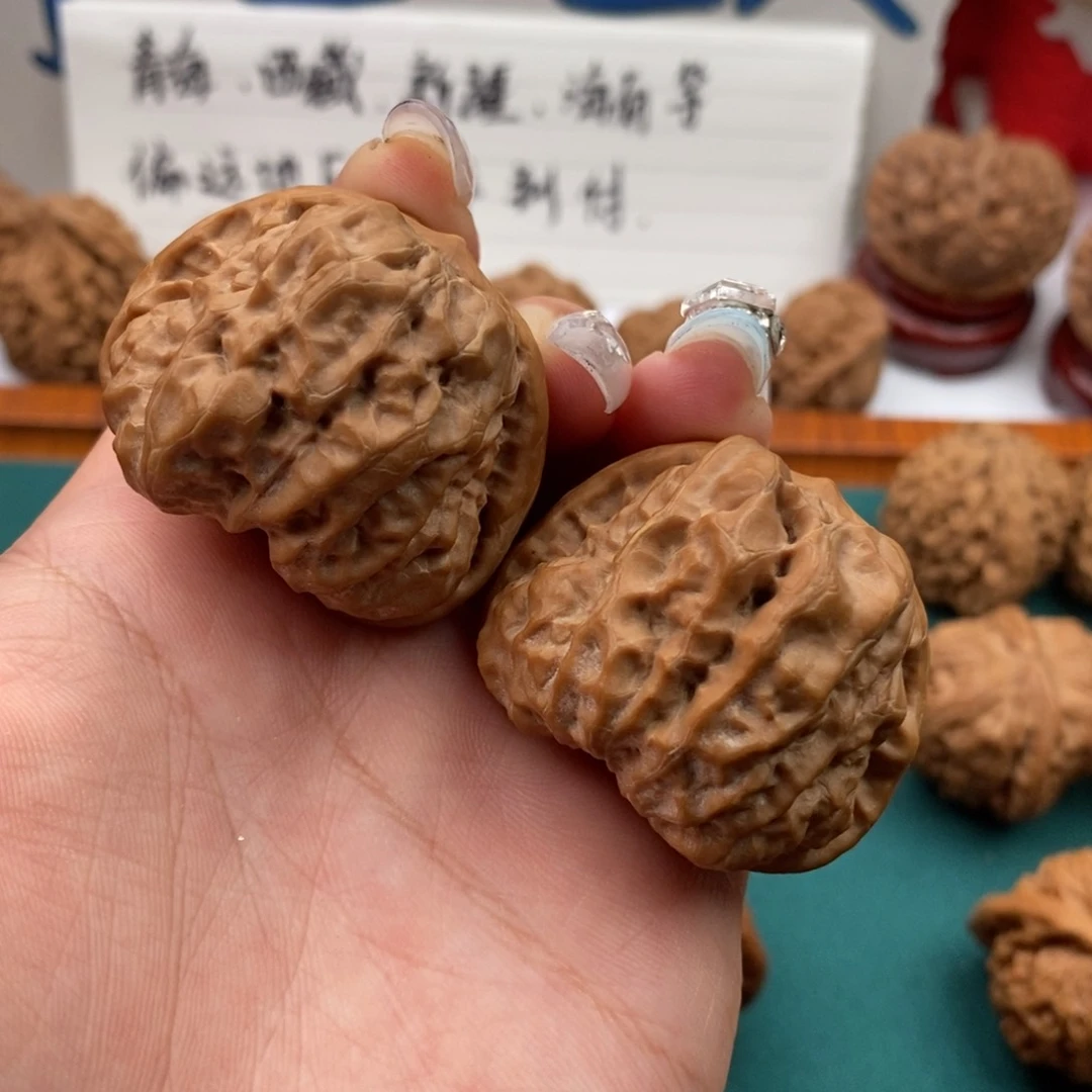 文玩核桃把件悟**?40蛤蟆头