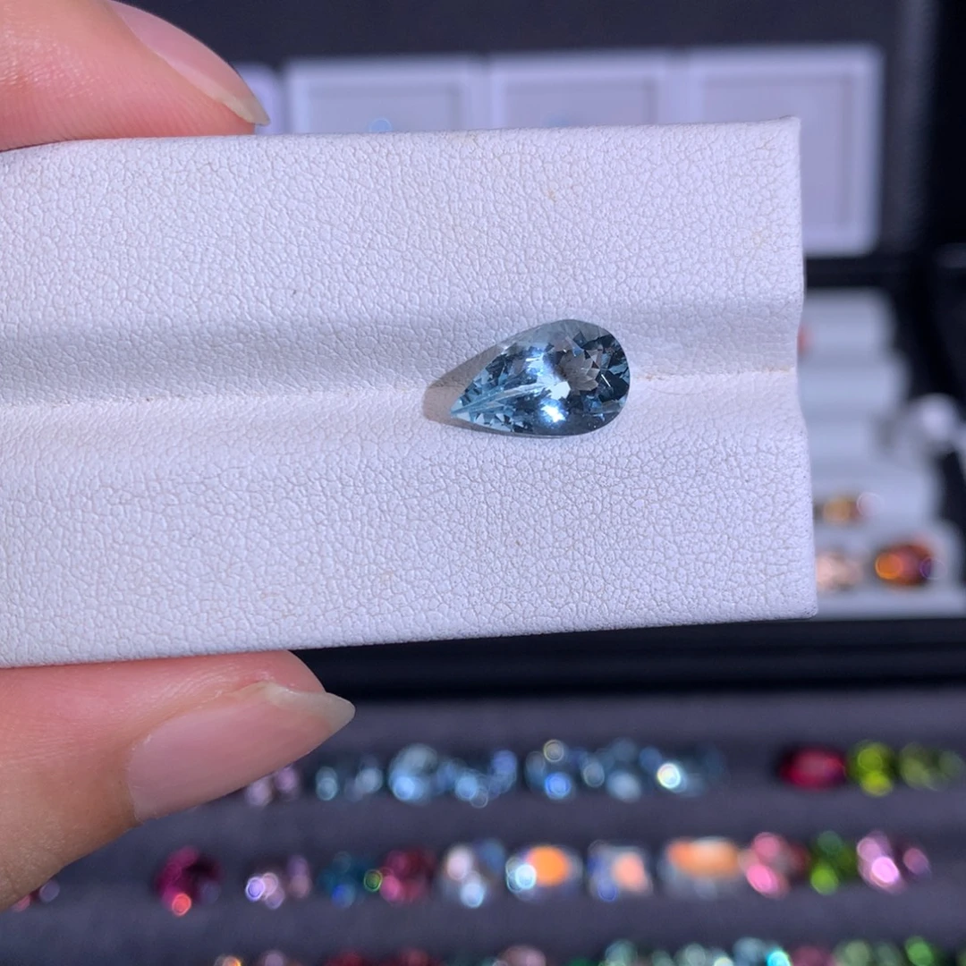 未镶嵌笔搁海蓝宝石2.06ct