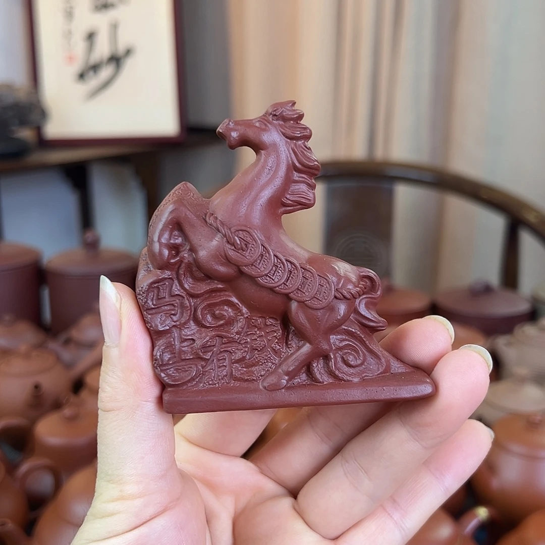 精品 茶宠摆件 马上有钱