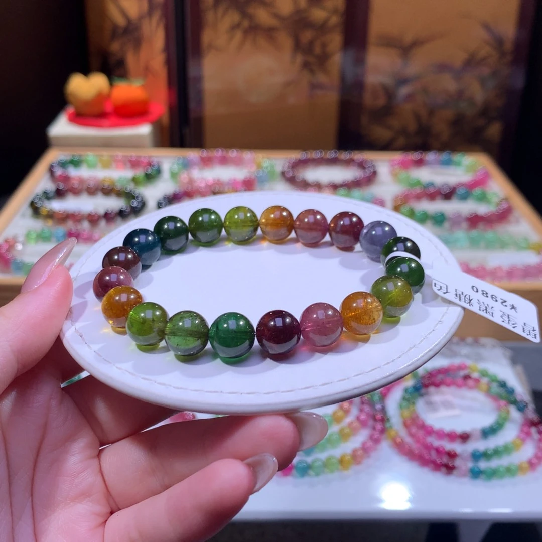 未镶嵌手链碧玺碧玺
