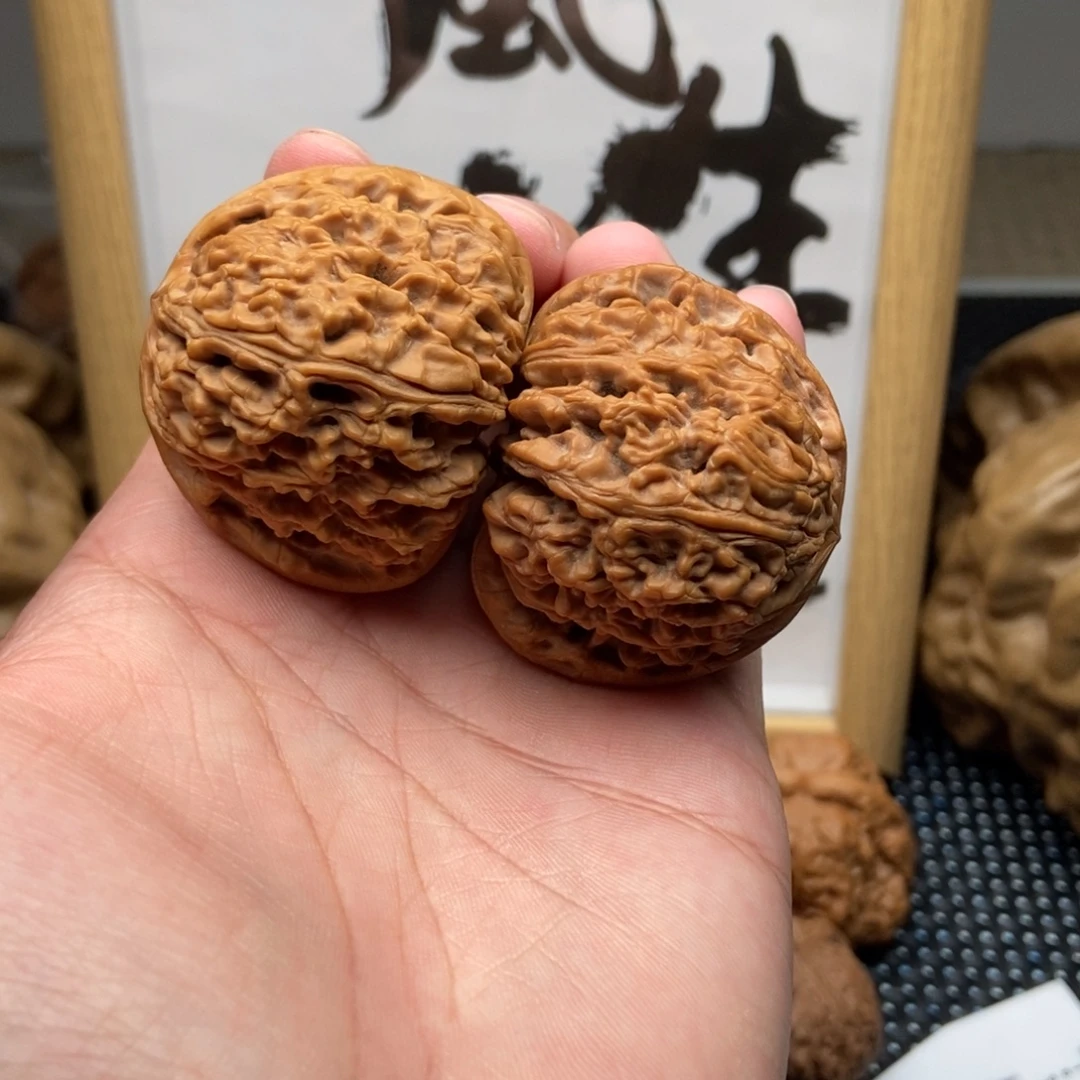 把件文玩核桃45南疆石