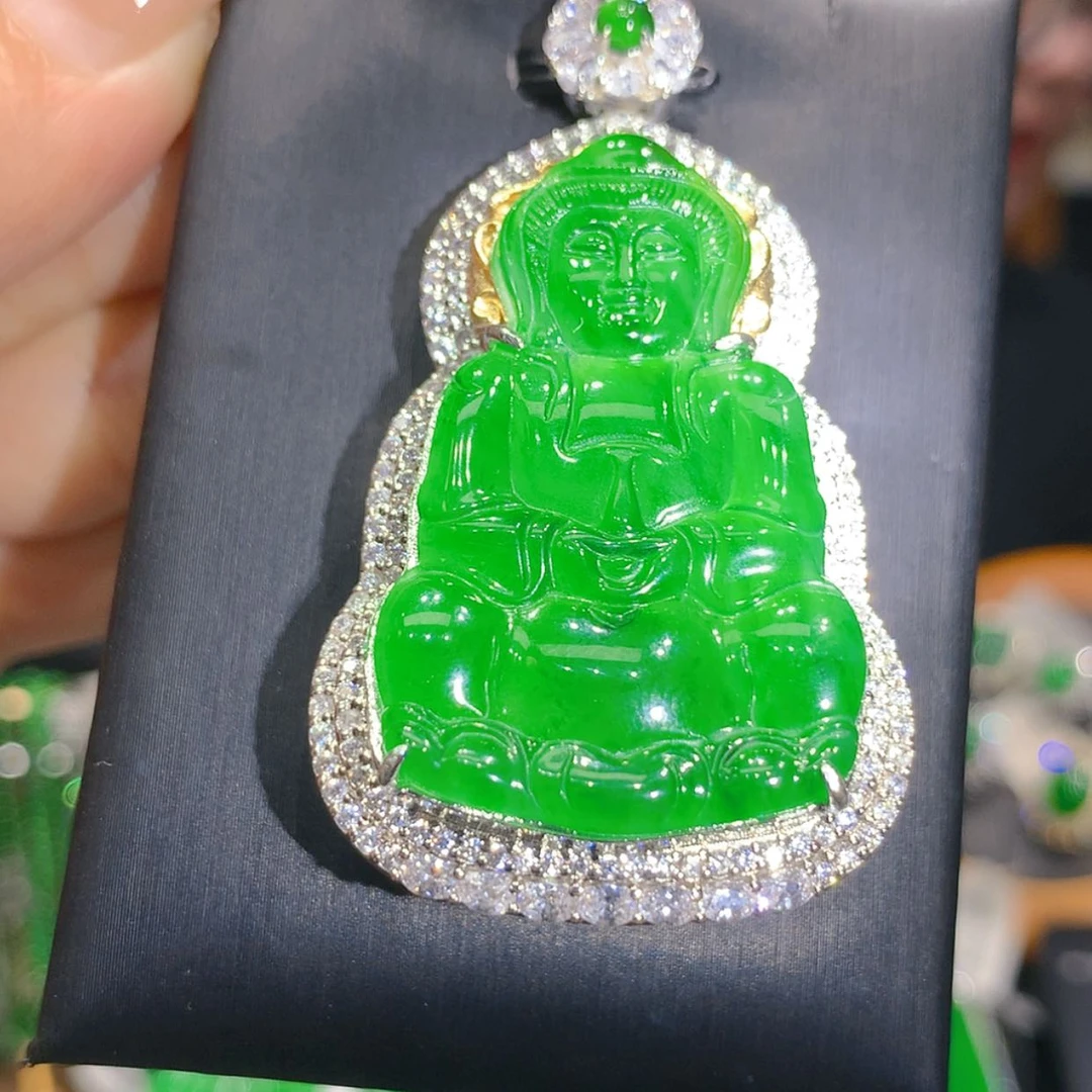 【闪购商品】翡翠未镶嵌颈饰6柒姐