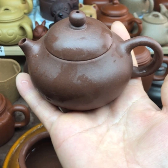 茶壶紫砂紫泥文但170豪升左右