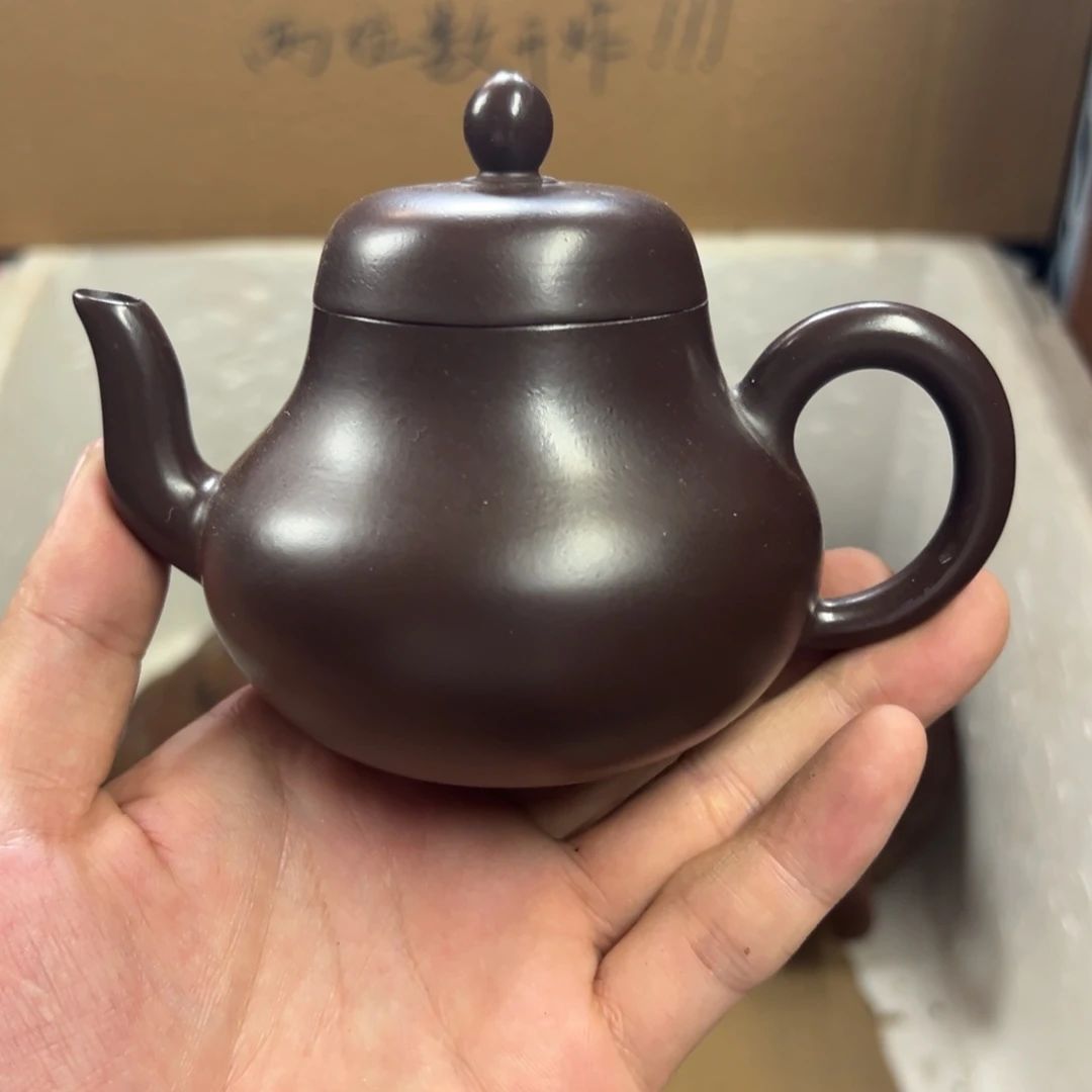紫砂茶壶宜兴原矿紫砂壶200毫升容量