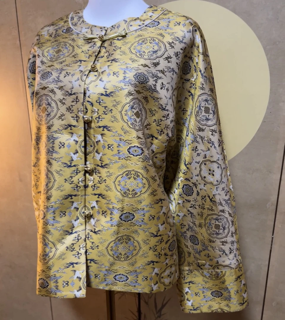 满氏莨绸高端定制、宋锦衣服专用链接