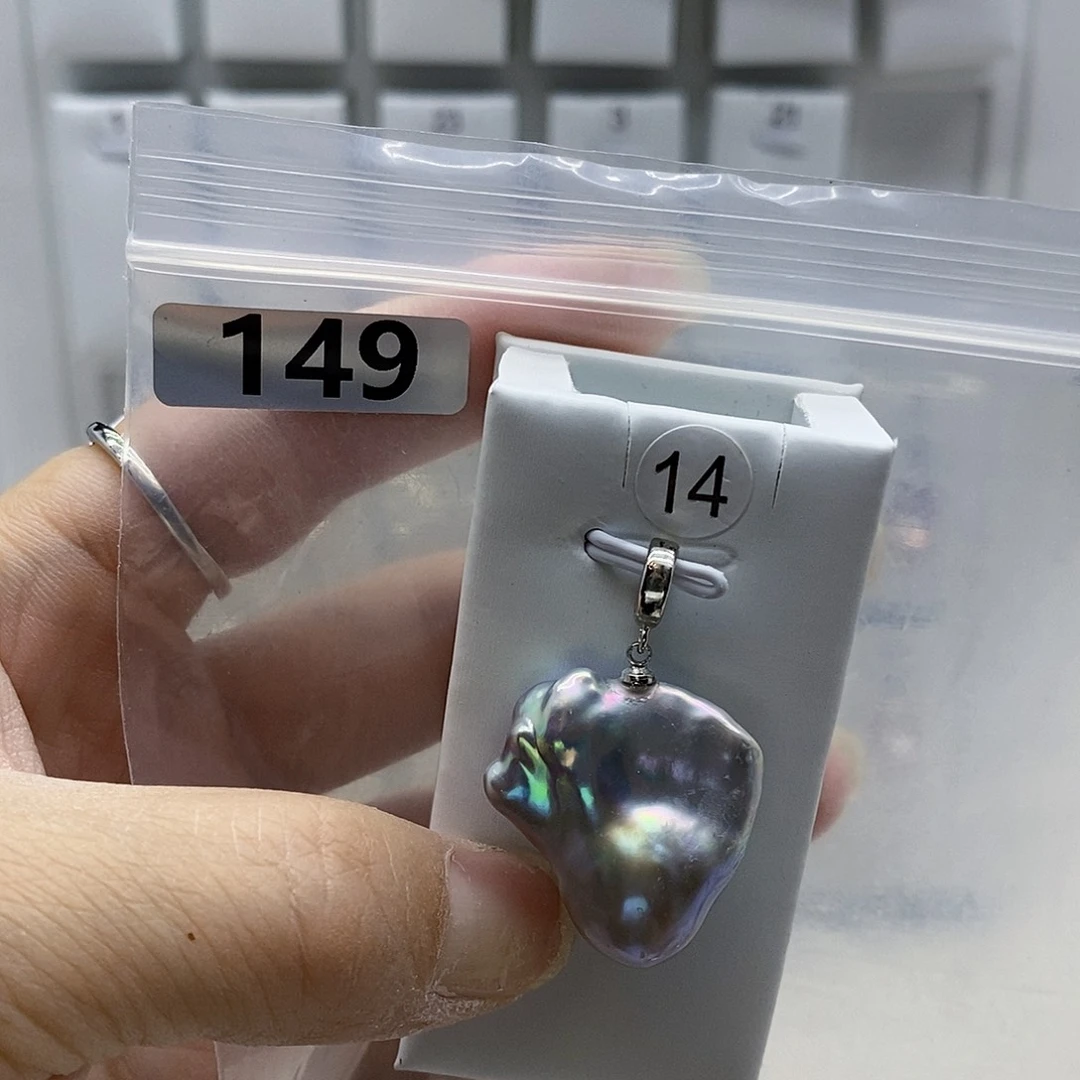 颈饰合金淡水珍珠