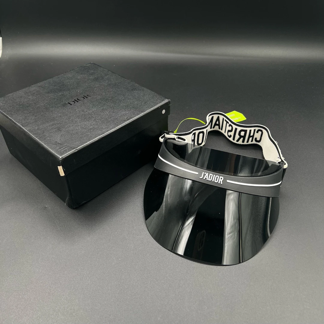 99新 DIOR/迪奥 （jp）504 黑色遮阳帽 均码/95新