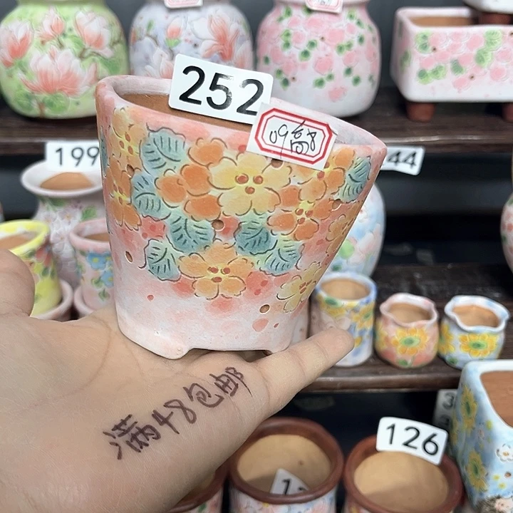 手工制作多肉花盆