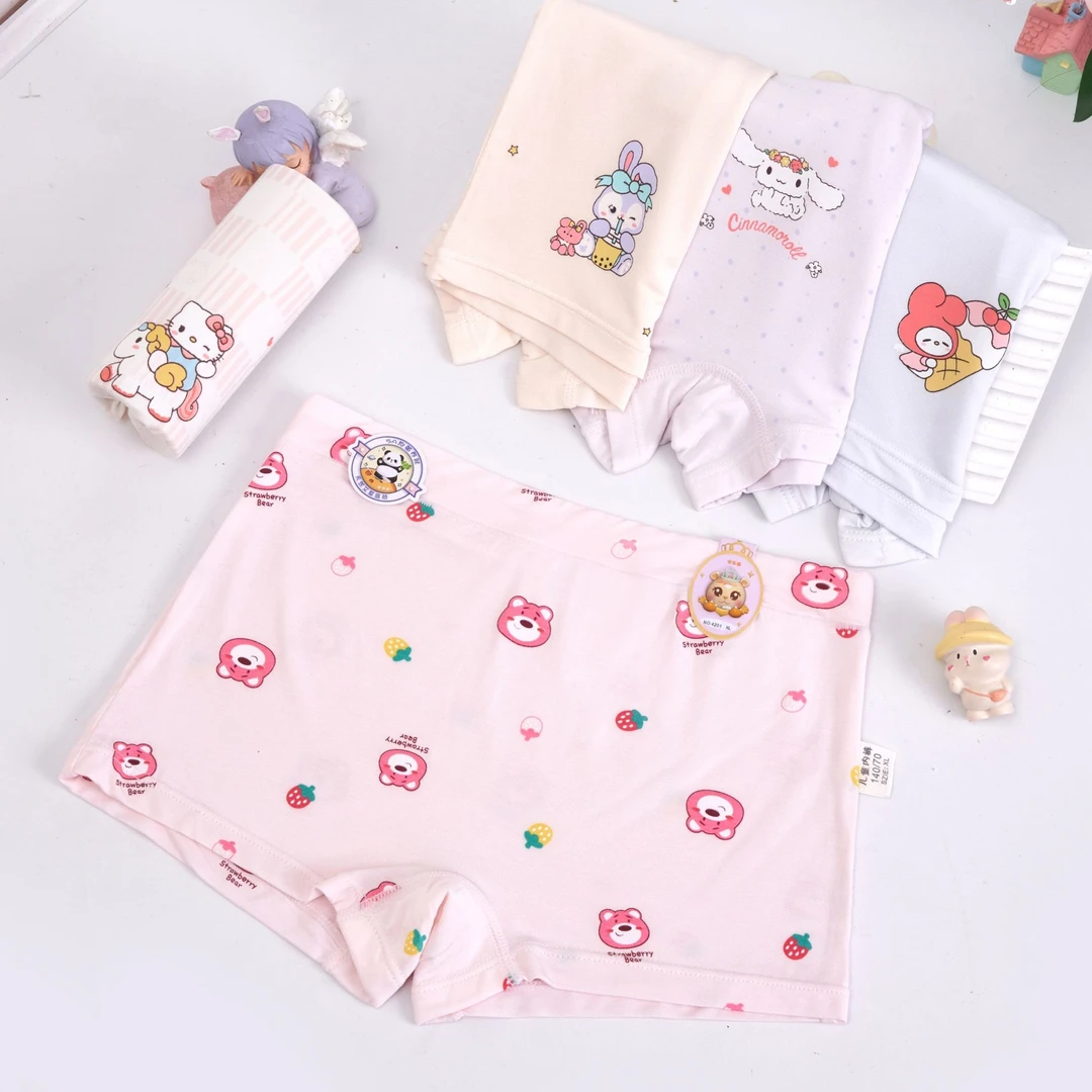 莫达尔女宝夏季薄款爆款女童短裤内裤抑菌吸汗防闷透气四角裤