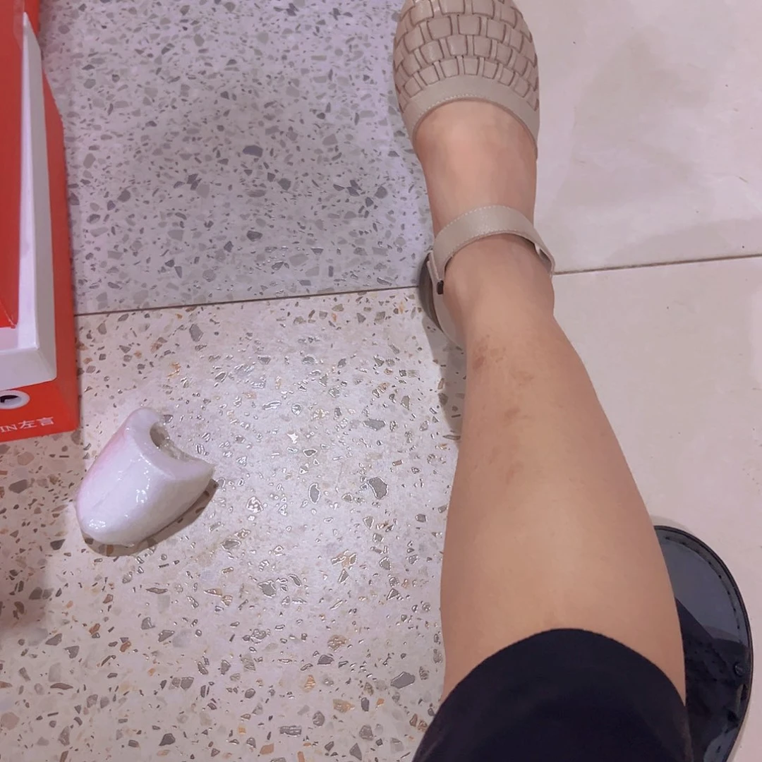 38女士休闲特价真皮单鞋