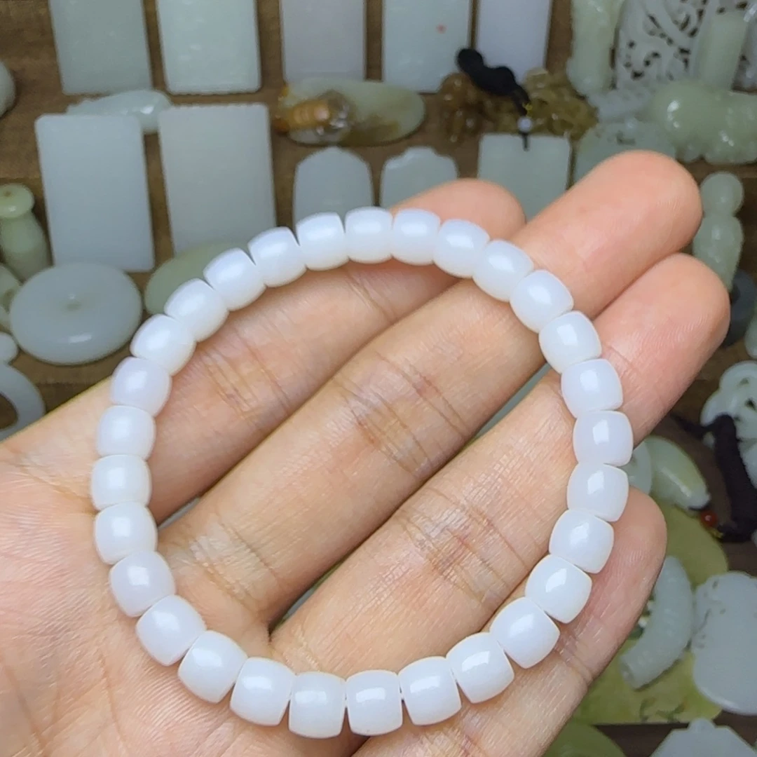 和田玉未镶嵌挂件卡7