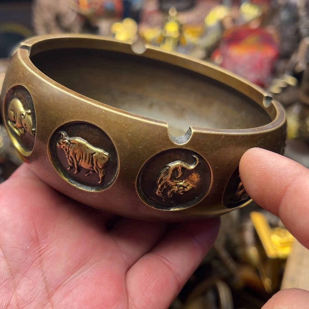 茶壶香炉铜器摆件