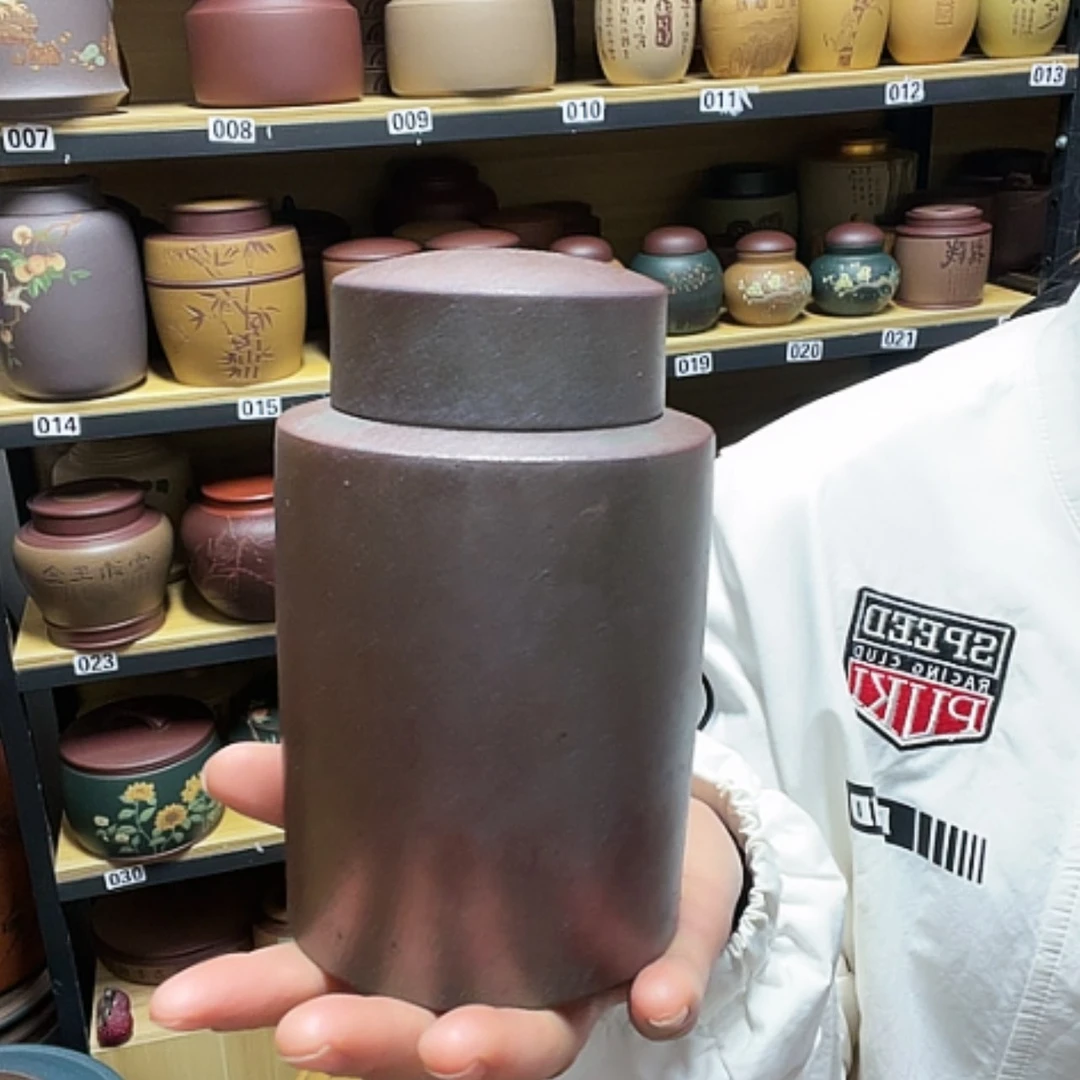 【闪购商品】紫砂茶叶罐静*紫砂茶叶罐