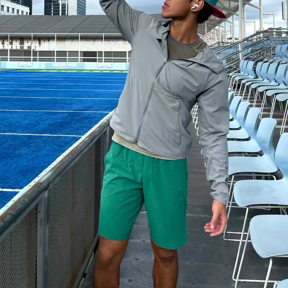 裸感体验！夏季男士透气速干防晒轻薄凉爽休闲裤运动通勤短裤25116