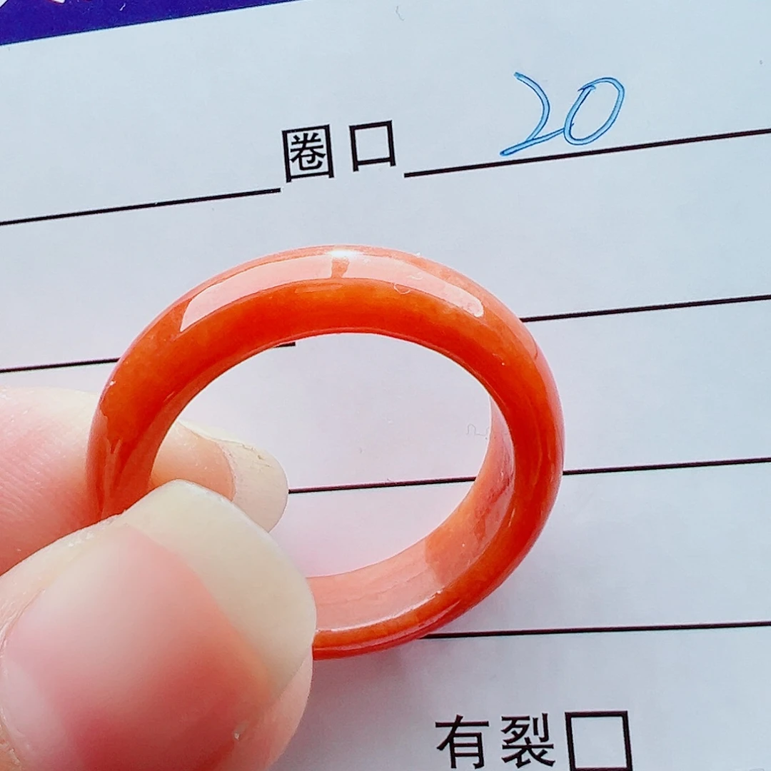 未镶嵌戒指翡翠戒圈