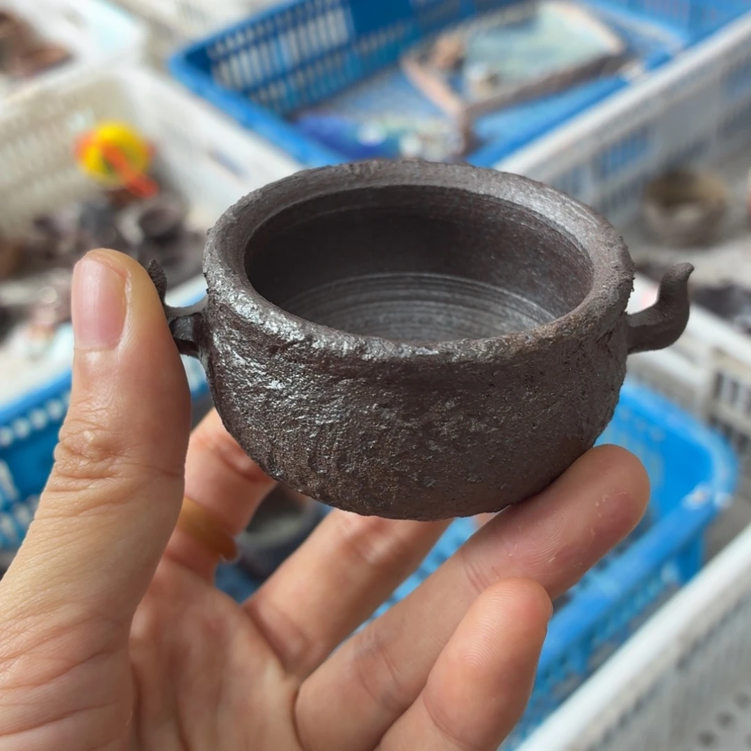 陶园柴烧精品好货968泥纹