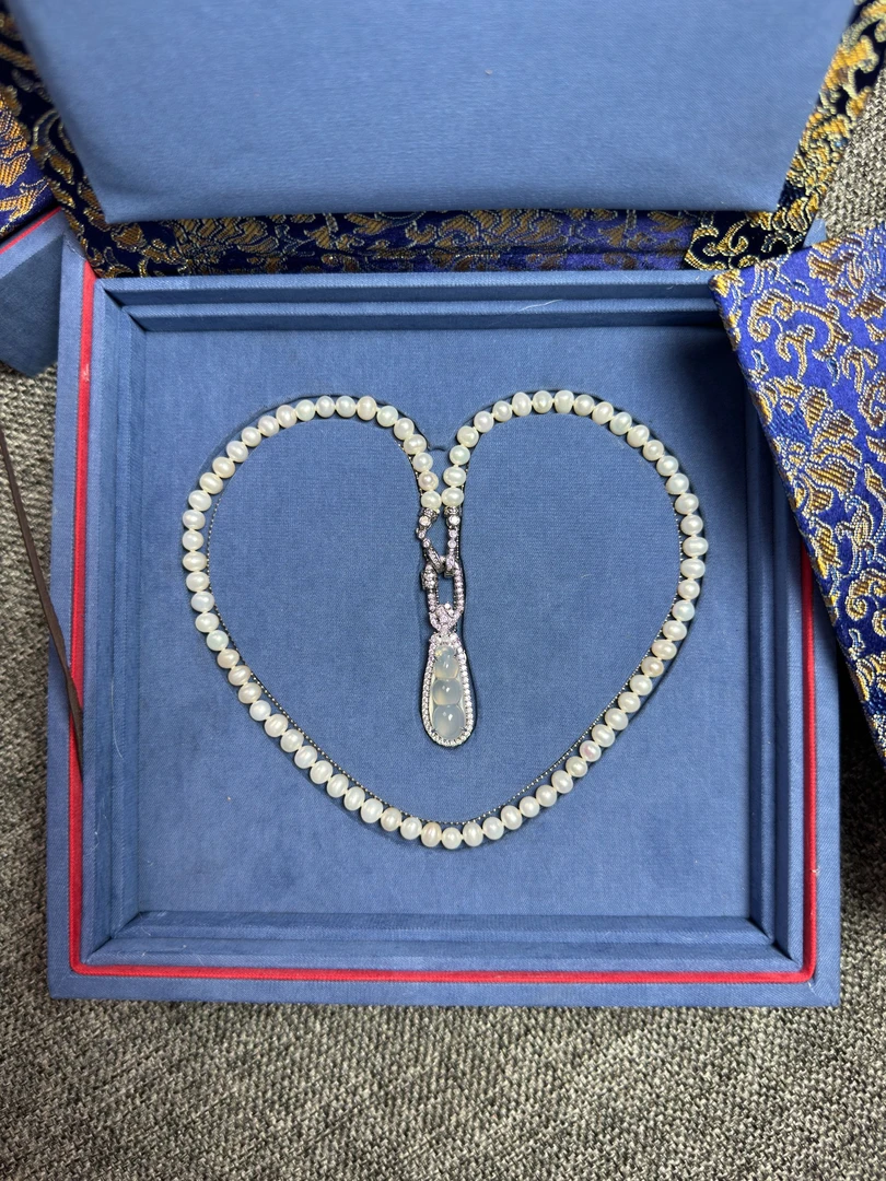 合金项链 深海珍玉项链