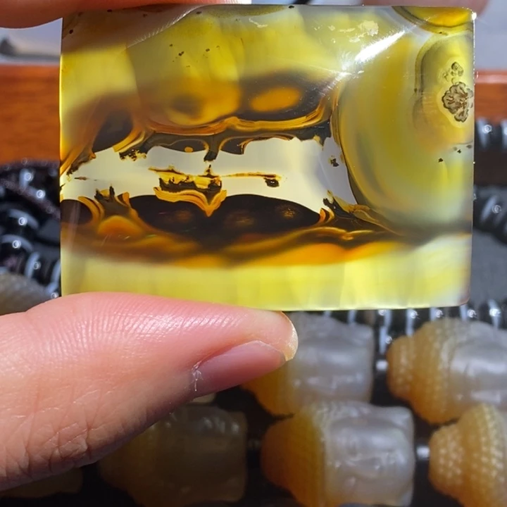 玛瑙/玉髓未镶嵌项链