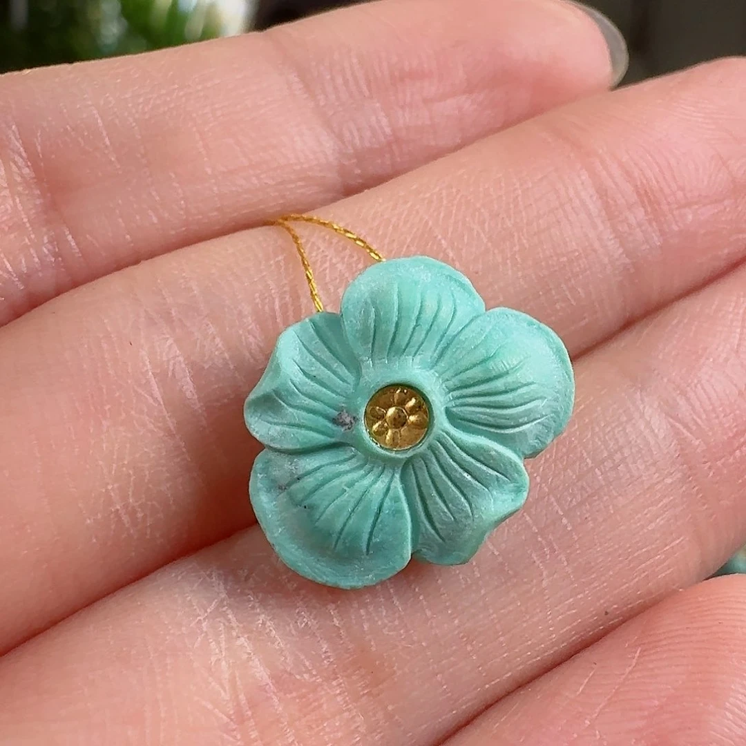 绿松石珠宝奇石未镶嵌